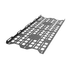 CYBERTRUCKco Molle Panels for Crossbars & Roof Racks - STAINLESS STEEL