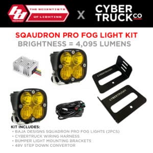 Baja Designs Squadron Pro Fog Light Kit (4,095 LUMENS) - Baja Amber