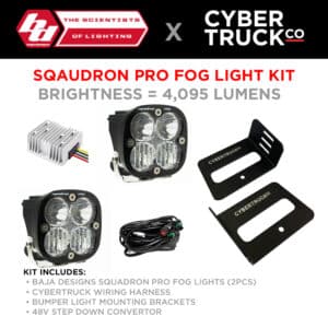 Baja Designs Squadron Pro Fog Light Kit (4,095 LUMENS) - CLEAR