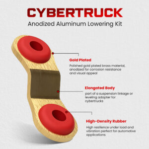 Lowering Rod Kit 4pcs (Lowers Truck 1-1.5