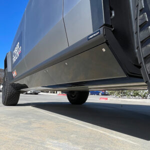 CYBERTRUCKco Heavy-Duty Rock Sliders w/ replaceable wear pads