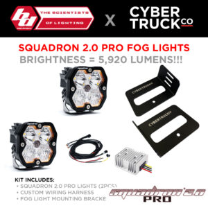 Baja Designs Squadron Pro Fog Light Kit (5,921 LUMENS)