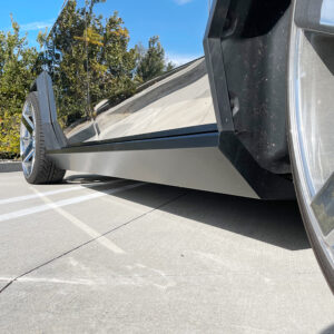 CYBERTRUCK Side Step Rock Sliders - Carbon Steel
