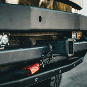Front Bumper Center Tow hitch receiver