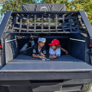 Tesla Cybertruck Inflatable Air Mattress & Self-inflating cushion