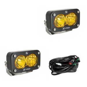 S2 PRO Bumper Light pods for AO Front Bumper - Prewired w/ step down (2,245 Lumens)